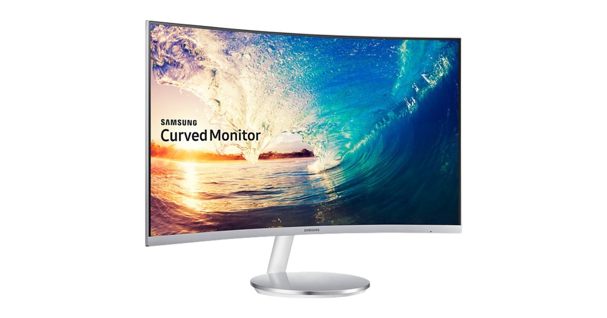 Samsung C27f591fd Led Led Monitor Weiss Silber Hdmi Vga Dp Amd - samsung c27f591fd led led monitor weiss silber hdmi vga dp amd free sync curved