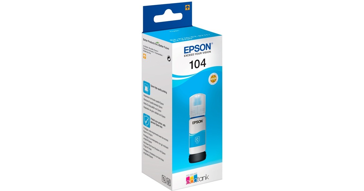 EcoTank ET-2862 DIN-A4-Multifunktions-WLAN-Tintentankdrucker, mit einem im  Lieferumfang enthaltenen Vorrat an Tinten von bis zu 3 Jahren