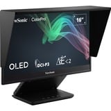 ViewSonic VP16-OLED, OLED-Monitor 40 cm (16 Zoll), schwarz (matt), FullHD, USB-C