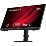 ViewSonic VG2409U-2, LED-Monitor 61 cm (24 Zoll), schwarz (matt), FullHD, IPS, USB Hub, USB-C, RJ45, 100Hz Panel