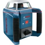 Bosch Rotationslaser GRL 400 H Professional blau/schwarz, rote Laserlinie, mit Laser-Empfänger LR 45, in L-BOXX