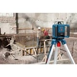 Bosch Rotationslaser GRL 400 H Professional blau/schwarz, rote Laserlinie, mit Laser-Empfänger LR 45, in L-BOXX