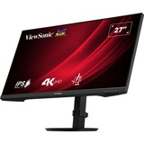 ViewSonic VG2708-4K, LED-Monitor 69 cm (27 Zoll), schwarz (matt), UltraHD/4K, IPS