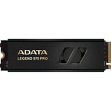 ADATA LEGEND 970 Pro 4 TB, SSD schwarz/gold, PCIe 5.0 x4, NVMe 2.0, M.2 2280