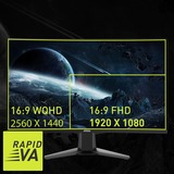 MSI MAG 27CQ6FDE, Gaming-Monitor 69 cm (27 Zoll), schwarz, WQHD, Rapid-VA, Curved, HDR, 180Hz Panel