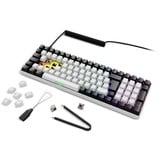 Sharkoon SKILLER SGK50 S2, Gaming-Tastatur weiß, DE-Layout, Gateron Brown