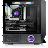 Thermaltake Ceres 350 MX , Tower-Gehäuse schwarz, Tempered Glass x 2