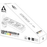 ARCTIC Liquid Freezer III 420 A-RGB, Wasserkühlung weiß