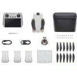 DJI Mini 3 Fly More Combo, Drohne hellgrau, Motorisierte 3-Achsen-Stabilisierung