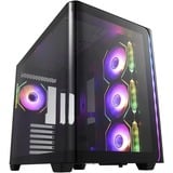 Fortron FSP , Tower-Gehäuse schwarz, Tempered Glass x 2