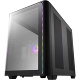 Fortron FSP , Tower-Gehäuse schwarz, Tempered Glass x 2