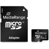 MediaRange 256 GB microSDXC, Speicherkarte schwarz, Class 10