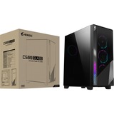 GIGABYTE AC500G ST, Tower-Gehäuse schwarz, Tempered Glass