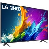 LG 65QNED80T6A, LED-Fernseher 164 cm (65 Zoll), schwarz, UltraHD/4K, QNED, WLAN, LAN, Bluetooth, HDR10, Triple-Tuner