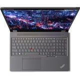 Lenovo ThinkPad P16 G2 (21FA005JGE), Notebook grau/schwarz, Windows 11 Pro 64-Bit, 40.6 cm (16 Zoll) & 60 Hz Display, 1 TB SSD