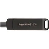 Patriot Rage R550 32GB, USB-Stick schwarz, USB-A und USB-C 3.2 Gen 1