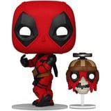 Funko POP! Marvel Deadpool Wolverine - Deadpool with Headpool, Spielfigur 10,2 und 5,7 cm