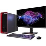 Lenovo ThinkStation P8 (30HH0011GE), PC-System schwarz/rot, Windows 11 Pro 64-Bit