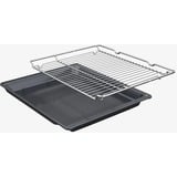 Siemens CM776GKB1 IQ700, Backofen schwarz/edelstahl, mit Mikrowellenfunktion, 60 cm, Home Connect