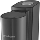 SodaStream Wassersprudler CRYSTAL 3.0 titan grau, inkl. 1 Glaskaraffe + 1 CO₂-Zylinder