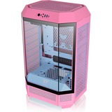 Thermaltake The Tower 300 Bubble Pink, Tower-Gehäuse pink, Tempered Glass