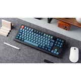 Keychron V3 Max, Gaming-Tastatur schwarz/blaugrau, DE-Layout, Gateron Jupiter Banana, Hot-Swap, RGB