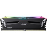 Lexar DIMM 32 GB DDR5-6000 (2x 16 GB) Dual-Kit, Arbeitsspeicher schwarz, LD5BU016G-R6000GDLA, Ares RGB, INTEL XMP, AMD EXPO