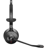 Jabra Engage 55 SE - USB-A MS Stereo, Headset schwarz, Stereo, USB-A, MS, mit Ladestation