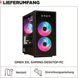 OMEN 35L Gaming Desktop GT16-0277ng, Gaming-PC schwarz, ohne Betriebssystem