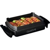 Tefal Optigrill+ Snacking & Baking GC714D, Kontaktgrill silber/schwarz, 2.000 Watt, mit Backschale