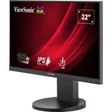 ViewSonic VG2208A-HD, LED-Monitor 54.5 cm (22 Zoll), schwarz, FullHD, IPS, HDMI, DP, VGA, 100Hz Panel