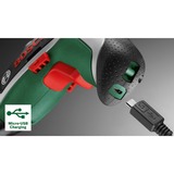 Bosch Akkuschrauber IXO 7 Basic 3,6Volt grün/schwarz, Li-Ionen Akku 2,0Ah