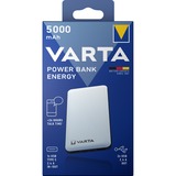 VARTA Powerbank Energy 5000 weiß/schwarz, 5.000 mAh