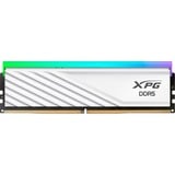 ADATA DIMM 8 GB DDR5-5600 (1x 8 GB), Arbeitsspeicher weiß, AX5U5600C468G-SLABRWH, XPG Lancer Blade RGB, INTEL XMP, AMD EXPO