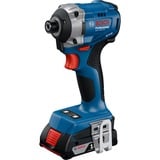 Bosch Akku-Schlagschrauber GDR 18V-215 Professional, 18Volt blau, 2x Li-Ionen Akku 4,0Ah, in L-BOXX