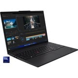 Lenovo ThinkPad T16 G3 (21MN00BFGE), Notebook schwarz, Intel® Core™ Ultra 7 155U, Intel® Graphics, 32 GB DDR5, 1 TB SSD, Windows 11 Pro 64-Bit