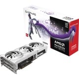 SAPPHIRE Radeon RX 9070 Pure OC, Grafikkarte weiß, RDNA4, GDDR6, 2x DisplayPort, 2x HDMI