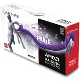 SAPPHIRE Radeon RX 9070 Pure OC, Grafikkarte weiß, RDNA4, GDDR6, 2x DisplayPort, 2x HDMI