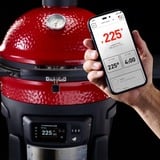 Kamado Joe Wifi-Holzkohlegrill und Smoker Konnected Joe rot/schwarz, Ø 46cm, WLAN, App