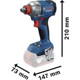 Bosch Akku-Schlagschrauber GDX 18V-285 Professional solo, 18Volt blau, ohne Akku und Ladegerät