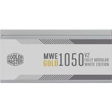 Cooler Master MWE GOLD 1050W White V2, PC-Netzteil weiß, 1x 12-Pin High Power GPU, 3x PCIe, Kabel-Management, 1050 Watt