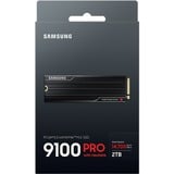 SAMSUNG 9100 PRO Heatsink 2 TB, SSD PCIe 5.0 x4, NVMe 2.0, M.2 2280