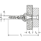 fischer Universaldübel UX 6x35 hellgrau, 100 Stück