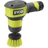 Ryobi Akku-Mini-Reinigungsbürste RSCR4-0, 4Volt grün/grau, ohne Akku und Ladekabel