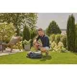 GARDENA Mähroboter smart SILENO pro 600m² grau/türkis, Li-Ionen Akku, LONA-Technologie