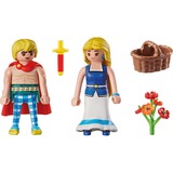 PLAYMOBIL 71544 Asterix Tragicomix und Falbala, Konstruktionsspielzeug 