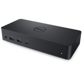 Dell Dock D6000 Generalüberholt, Dockingstation schwarz, HDMI, DisplayPort, USB-C, RJ45