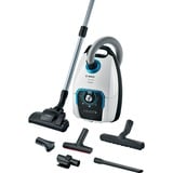 Bosch Serie 8 BGB75XSIL, Bodenstaubsauger weiß, ProSilence