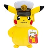 Jazwares Pokémon - Captain Pikachu, Kuscheltier 20 cm