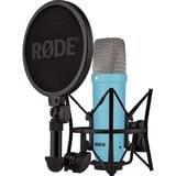 Rode Microphones NT1 Signature +XLR-Kabel+Desktop Studio Arm , Mikrofon hellblau, Bundle